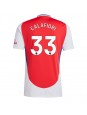 Arsenal Riccardo Calafiori #33 Domaci Dres 2024-25 Kratak Rukavima